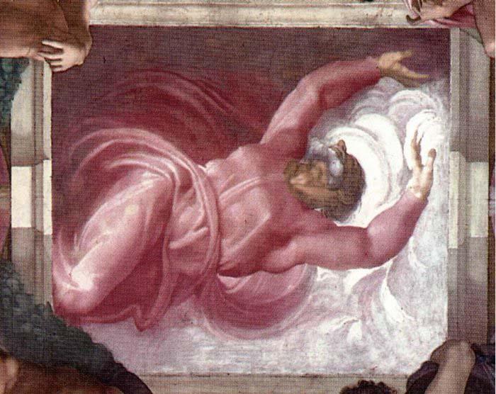 Michelangelo Buonarroti Separation of Light from Darkness